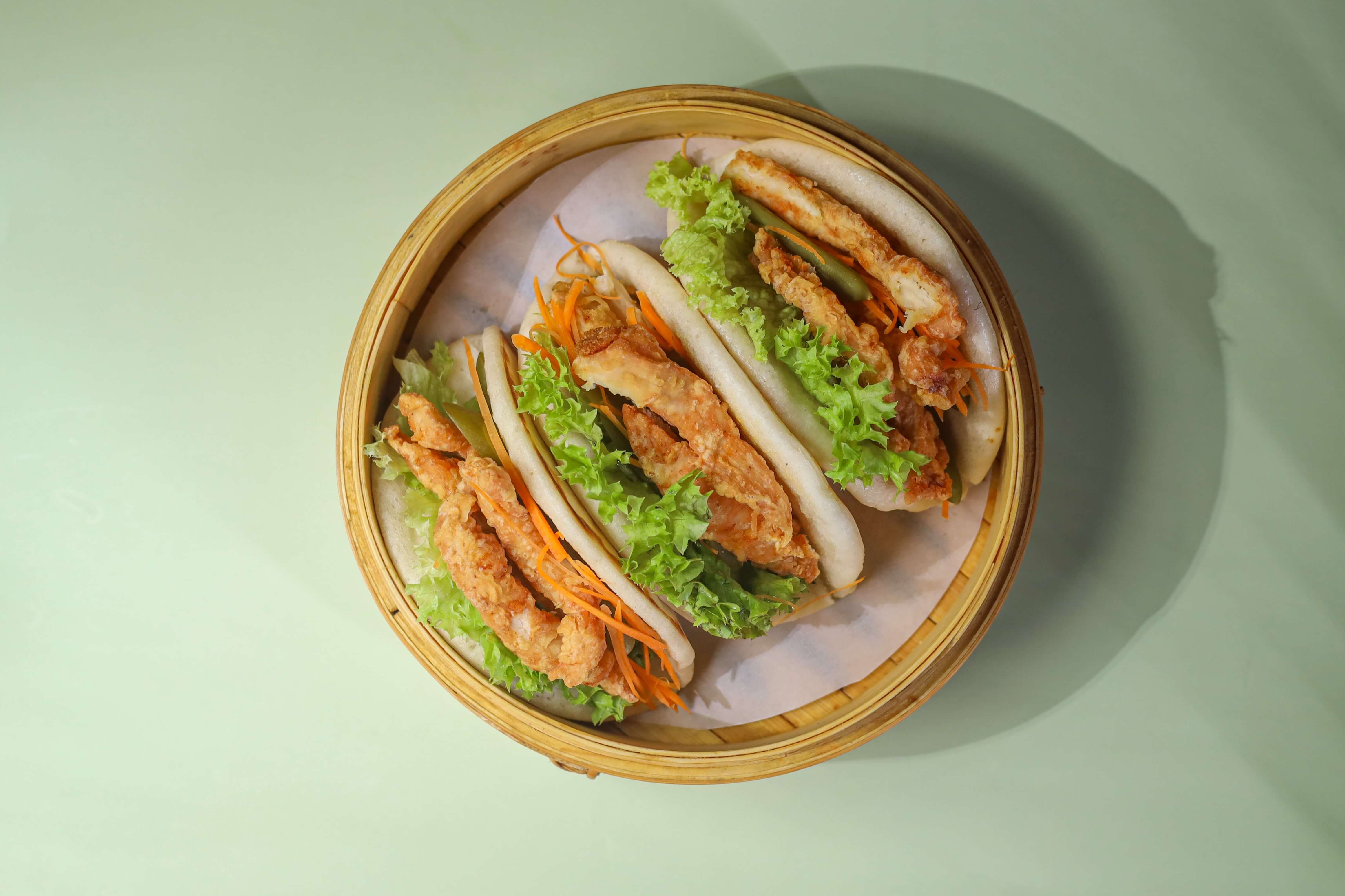 Chicken Bao Buns